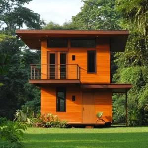 Stacked Splendor Amidst the Trees