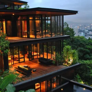 Sunset Symphony: A Thai Vista