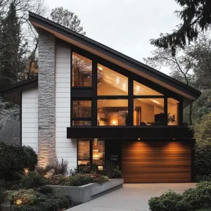 A Symphony of Slopes in a Forest Edifice