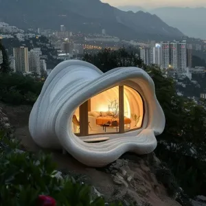 Open-Air Pavilion Cabin