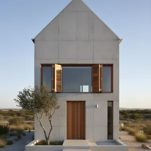 Gabled Desert Micro-Residence
