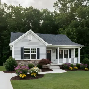 Forest-Edge Porch Ranch