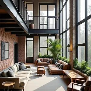 Lofty Retreat With Urban Elegance
