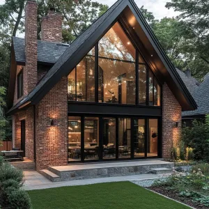 Gabled Glory in the Suburbs