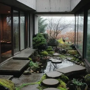Concrete Oasis: A Zen Escape