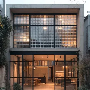 Glass Block Glee: The Light-Filled Cube