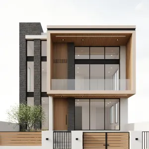 Canyon Frame G+1 Streetfront