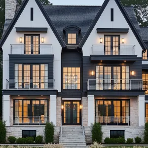 A Chic Arrival for Transitional Homes