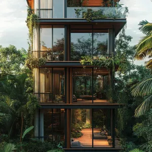 Lush Green Container Living