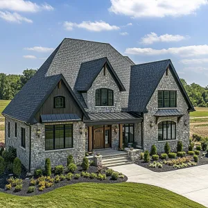 Stone Sanctuary: A Gabled Sanctuary Delight