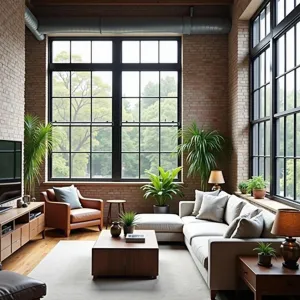 Industrial Chic: A Green Oasis Above the City