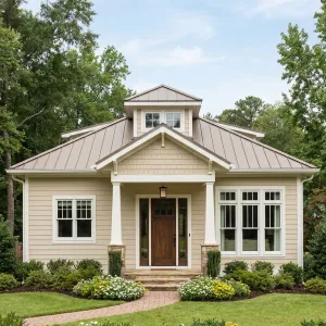 Cream Gable Garden Cottage