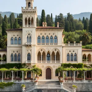 Lakeside Venetian Revival Dream