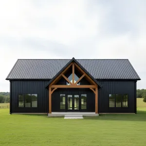 Black Timber Gable Farmhouse