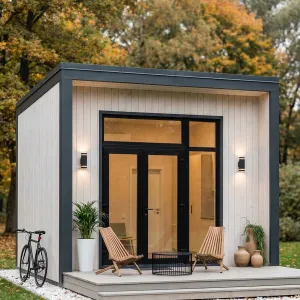 Modern Forest-Edge Tiny Retreat