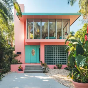 Cotton Candy Castle in the Palms