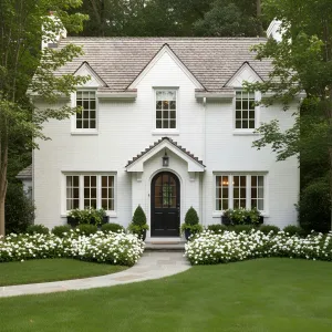 The Whimsical White Brick Retreat