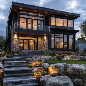 Glass Palace of Evening Elegance