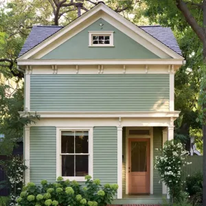 Sage Garden Cottage With Blush Door