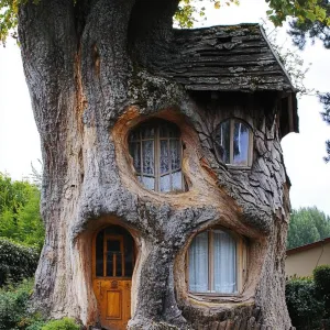 Tree Trunk Dream House
