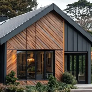 Chic Chevrons: Timbered Elegance
