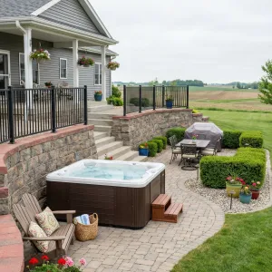 Country Terrace Hot Tub Haven