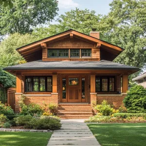 Craftsman Retreat: Nature’s Architectural Hug
