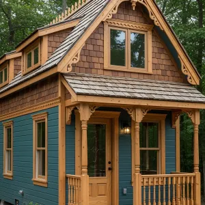 Victorian Cottage: Tiny Timber Grandeur