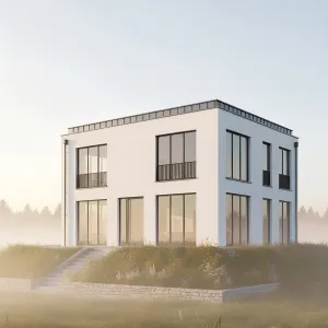 Floating Fortress: A Twilight Terrace