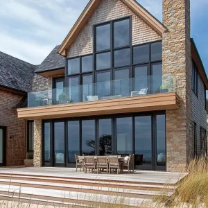 Gabled Glitz and Sandy Splendor