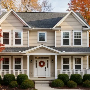 Beautiful Autumn Abode: Suburban Sunlight