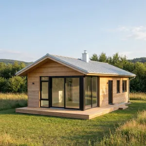 Glassfront Prairie Micro Lodge