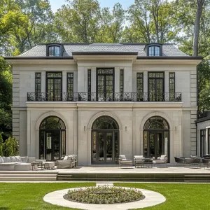 Luxurious Neoclassical Daytime Escape
