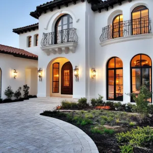 The Curved Courtyard Delight