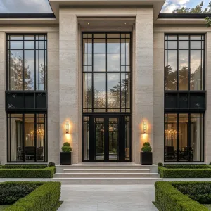 A Regal Retreat: Where Glass Meets Grandeur