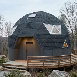 Slate Canopy Woodland Dome Cabin