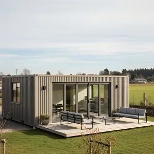 Steel Zen Den: An Office Haven