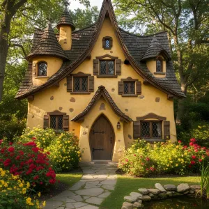 Whimsical Whisker Cottage: A Nature’s Hug
