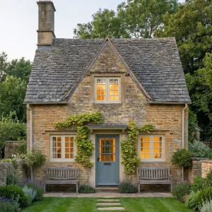 Honeystone Vine-Crowned Garden Cottage