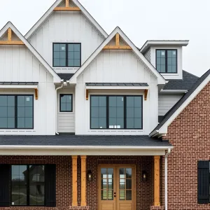 Brick Beauty with Triple Peak Charm
