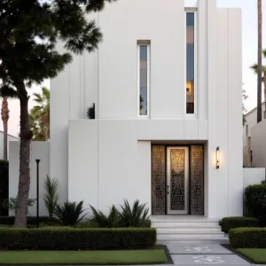 Elegant Art Deco Facade