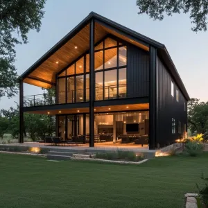 Barndominium Bliss Under the Stars