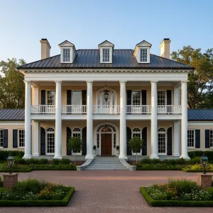 Magnolia Columned Veranda Estate