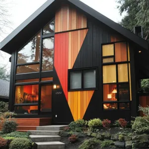 Multicolor Cabin Glam: A Feast for the Eyes