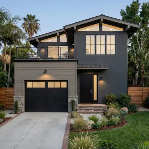 Charcoal Gables Over Cozy Courtyard Drive