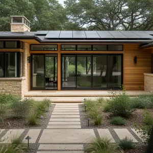 Nature-Inspired Haven with Solar Charm