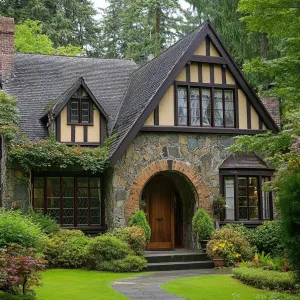 Tudor Tapestry: A Stone & Timber Delight