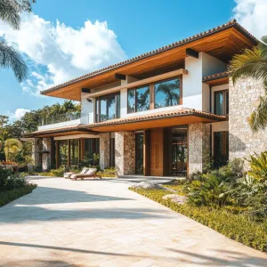 Preview of Modern Oasis With Tropical Vibes