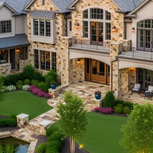 Stone-Clad Palace in the Pines