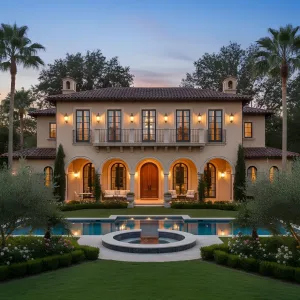 Palatial Bliss with Poolside Panache